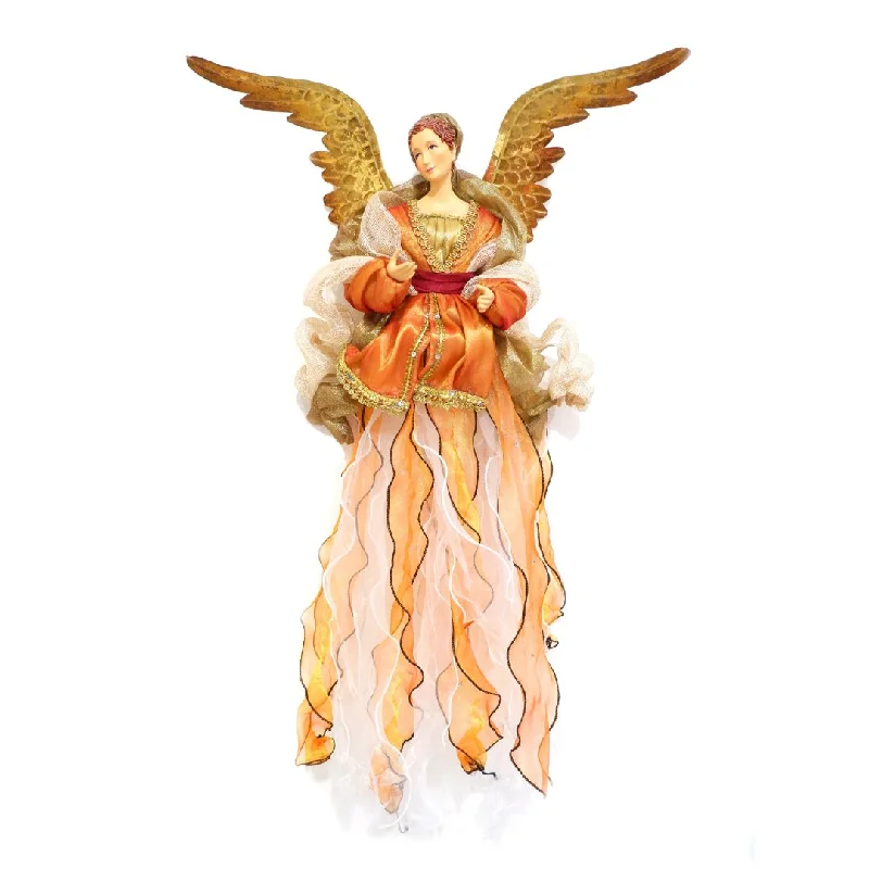 Tori Flying Angel Ornament - Copper Gold