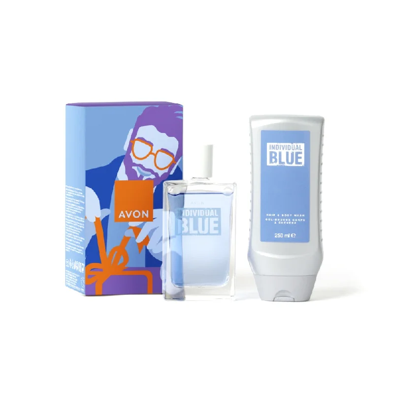 Individual Blue Eau de Toilette 100ml Gift Set