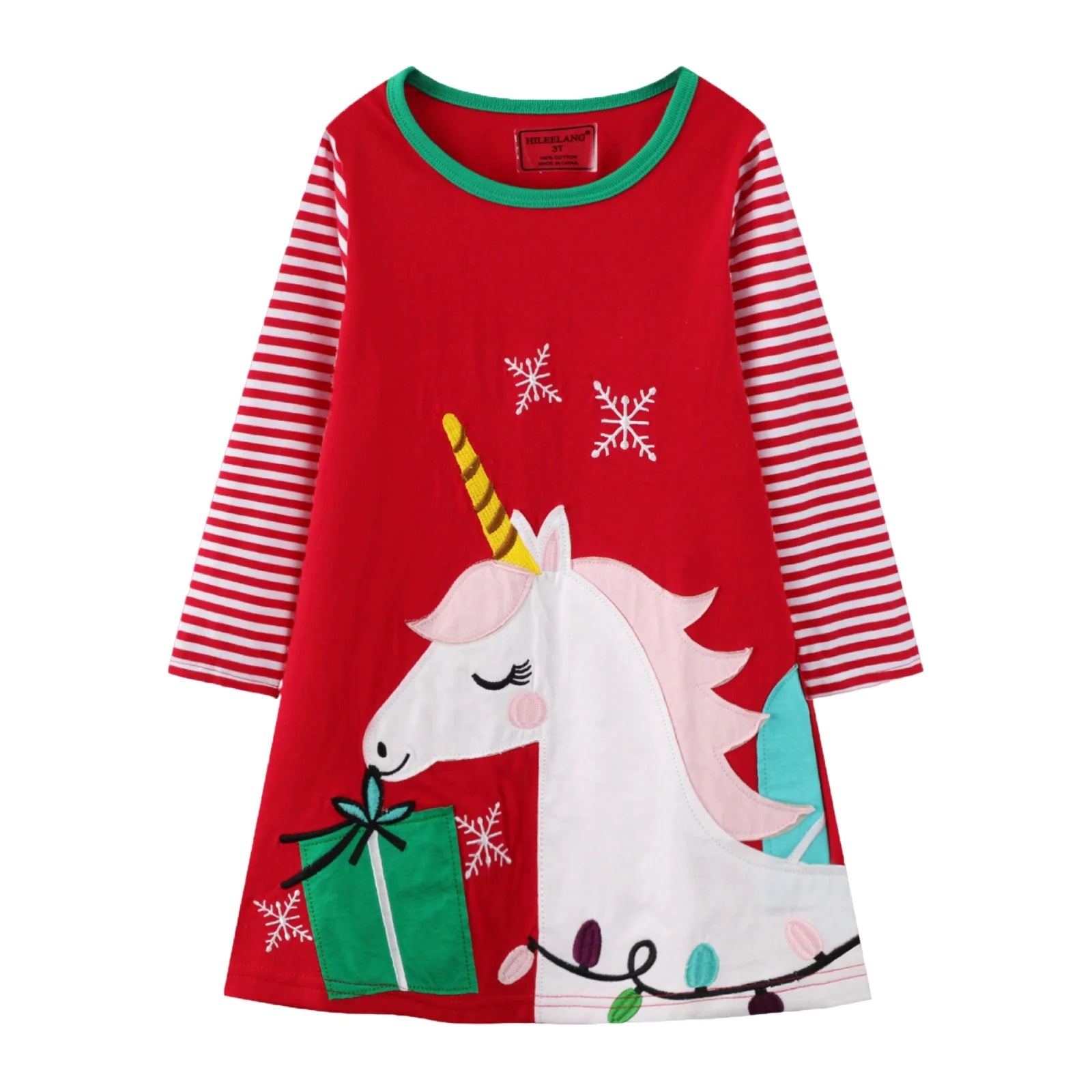 JJJ Christmas Unicorn Dress