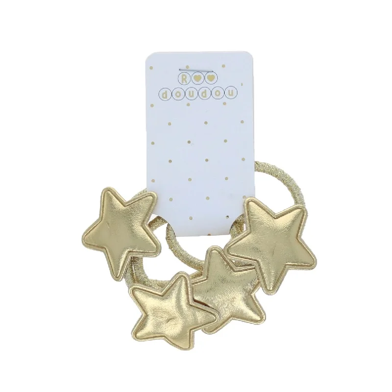 Hair Ties- Gold Stars