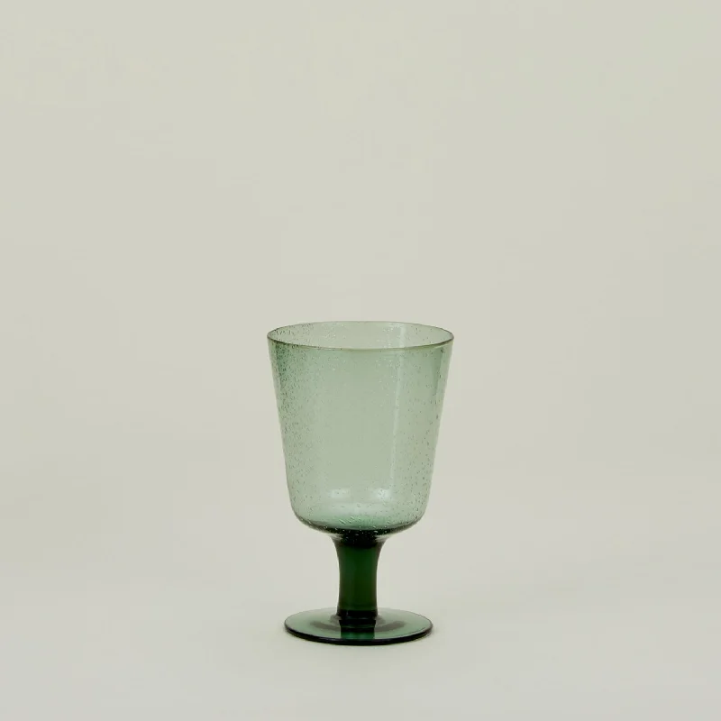 Stemmed Wine Glass - Jade