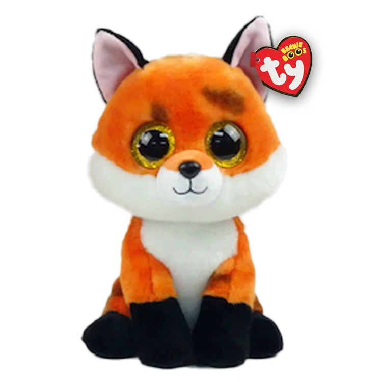 Ty Beanie Boos MEADOW - Orange Fox (Medium, 13")