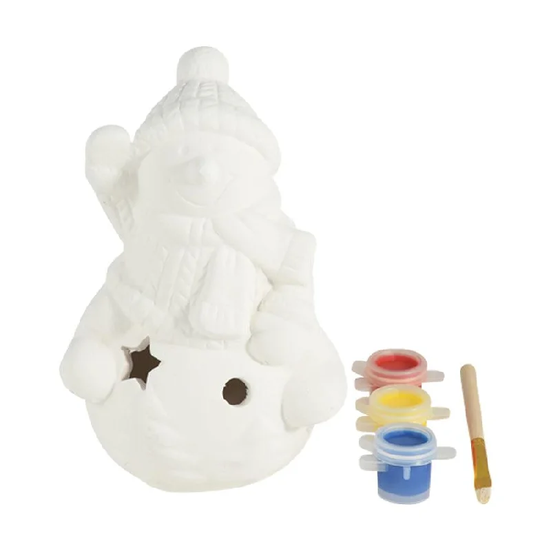 YOU & I LED Xmas Paint Decoration - Snowman  (200g)